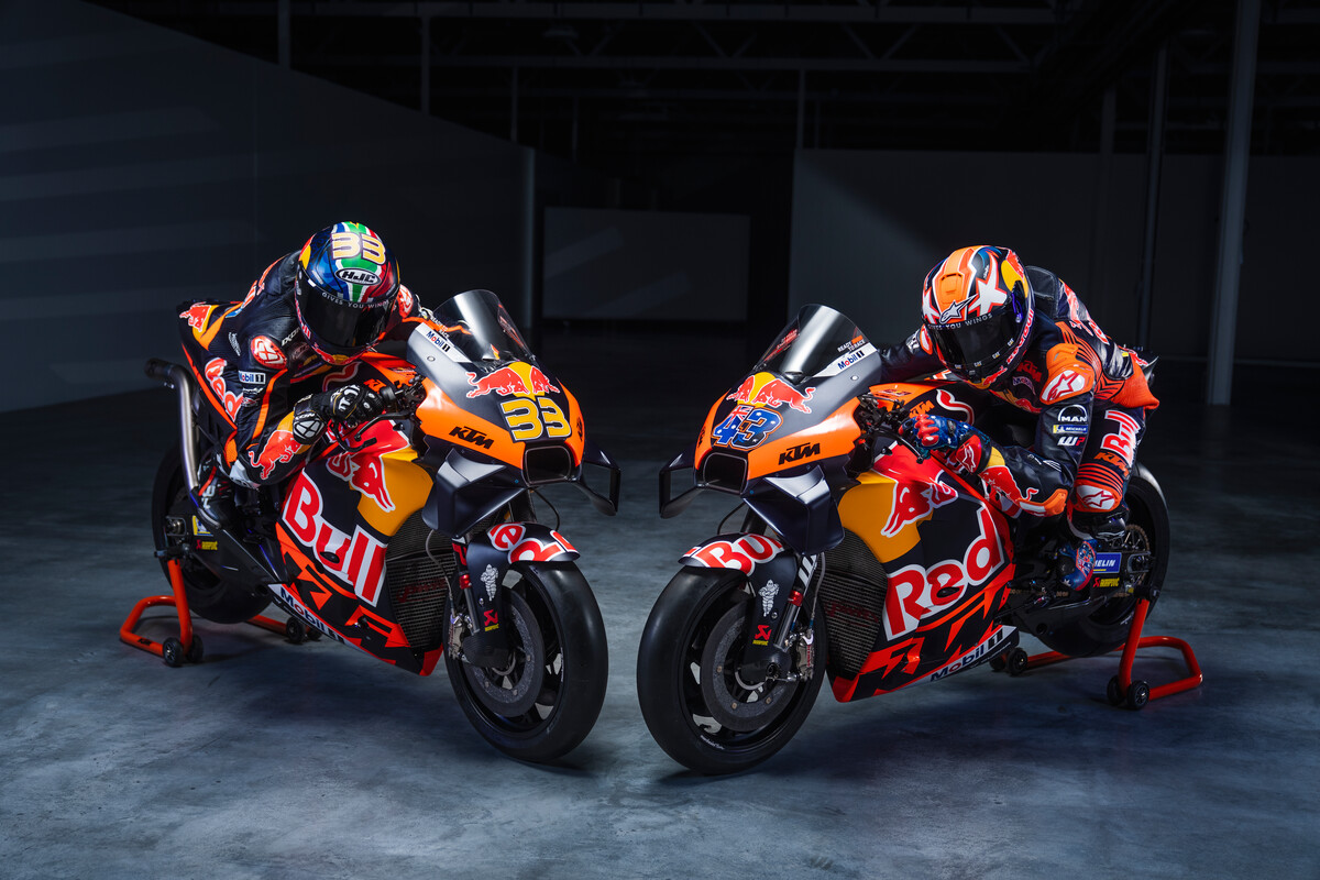 FIRST LOOK 2023 Red Bull KTM MotoGP livery for Jack Miller and Brad
